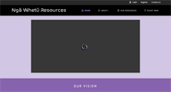 Desktop Screenshot of ngawhetu.com